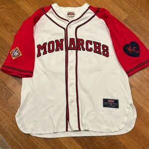 NLBM KC Monarchs baseball jersey Satchel Paige - XL